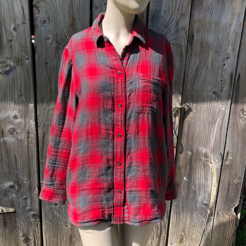 Madewell 100% Cotton Flannel Shirt